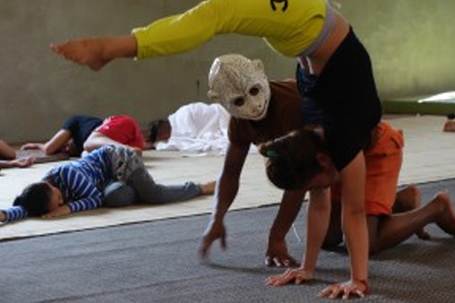 A melding of archetypes and acrobats from our circus theatre exploration