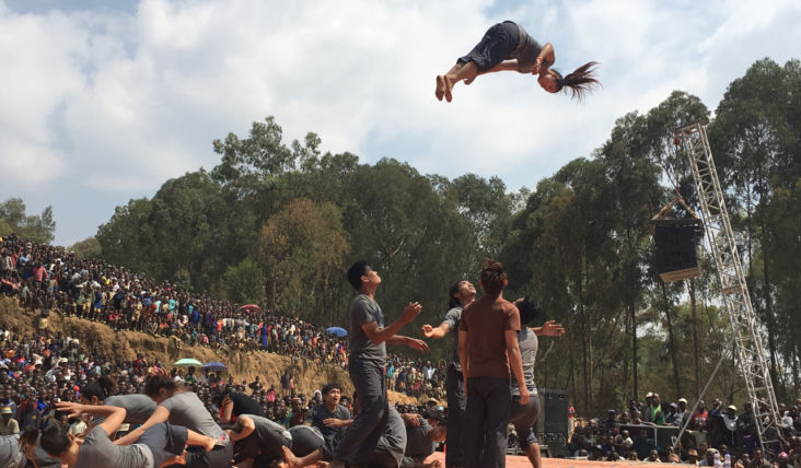 Performance of See You Yesterday from the Kigeme refugee camp
